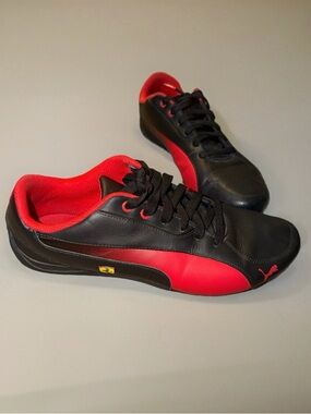 Puma Scuderia Ferrari Drift Cat 5 Black & Red Men's Size 10